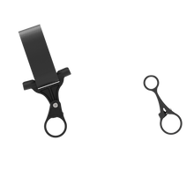 Load image into Gallery viewer, ROUNDBAR UNIVERSAL Fork Mount with Rear Wheel Holder